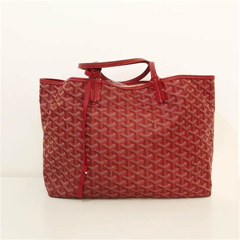 red goyard luggage bag|where to buy Goyard bags.